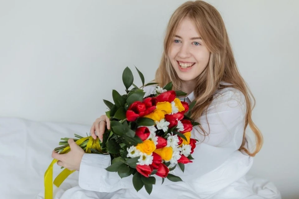 В Новосибирске поднялись цены на цветы в два раза.