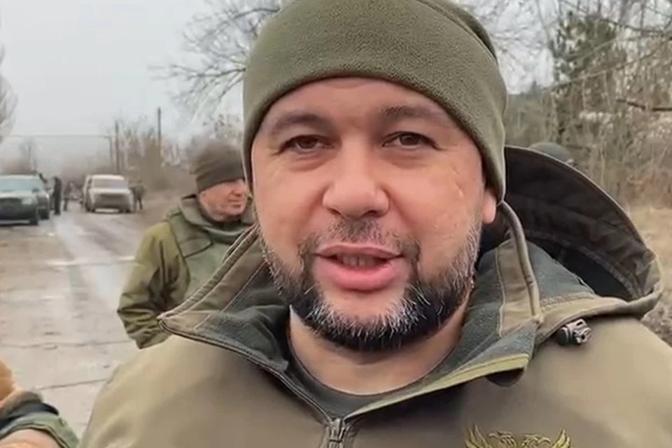 Глава ДНР считает, что провокации сопряжены с состоянием истерики и безысходности в рядах ВСУ. Фото: АГ ДНР