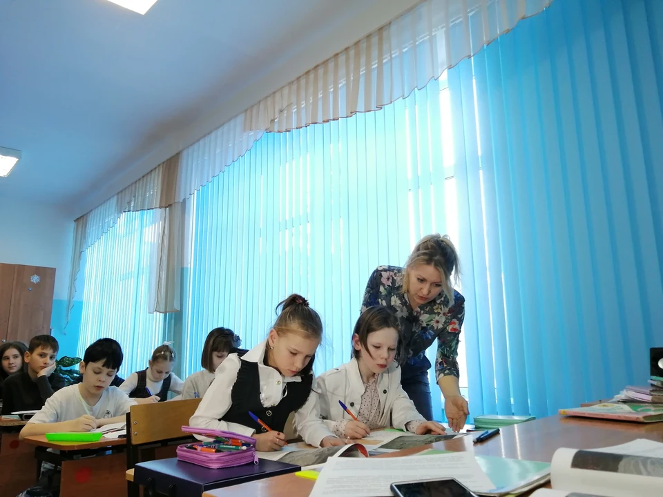 Самарская школа №43 приняла эвакуированных с Донбасса детей