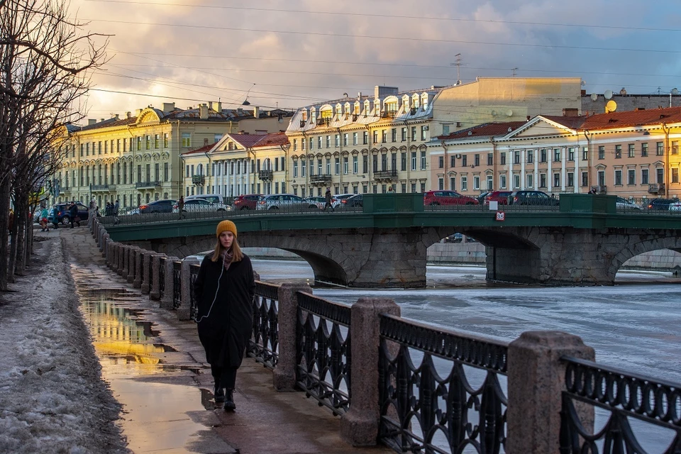 Питер в марте фото Потепление придет в Петербург в воскресенье 13 марта - KP.RU