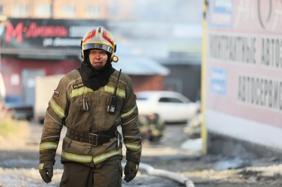 В Сочи загорелся частный дом площадью 165 квадратных метров.