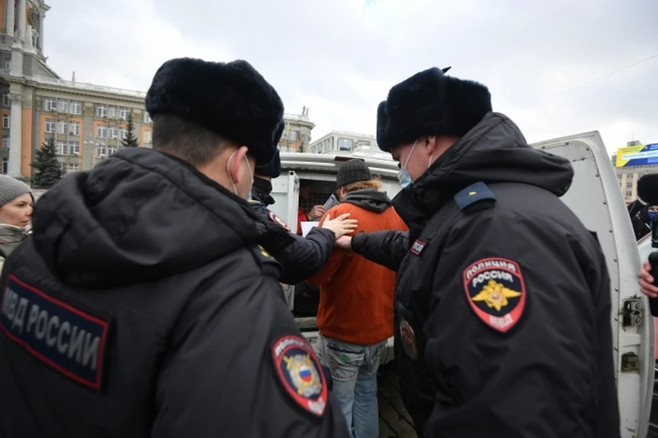 Подозреваемого поймали по горячим следам
