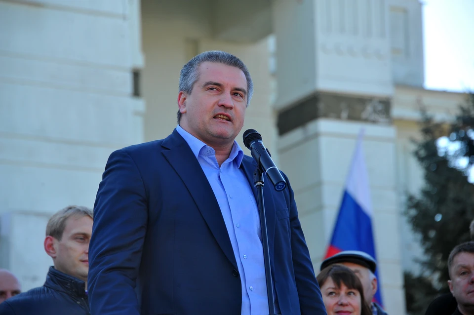 Аксенов заявил, что с начала спецоперации России на границе Украины с Крымом исчезла напряженность