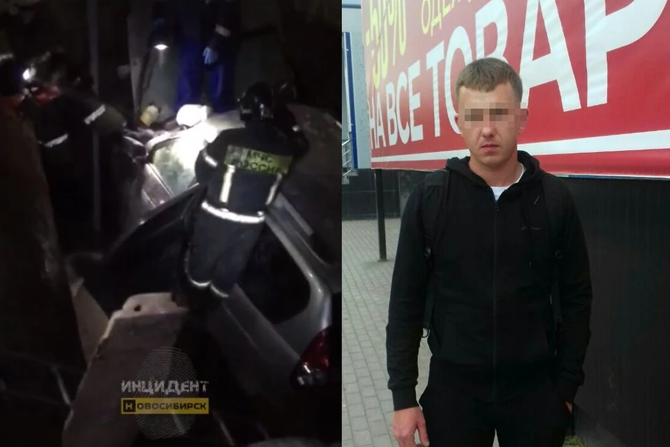 Водитель выжил, но двое пассажиров погибли. Фото: сообщество "Инцидент - Новосибирск" "ВКонтакте" // соцсети