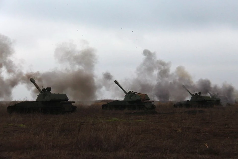 17 февраля украинская армия начала массированный обстрел ДНР и ЛНР, чтобы потом перейти в наступление. Фото: Пресс-центр штаба «ООС»