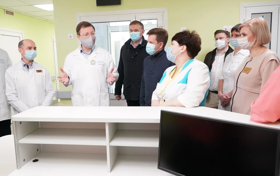 В Сызрани открылся новый инфекционный корпус