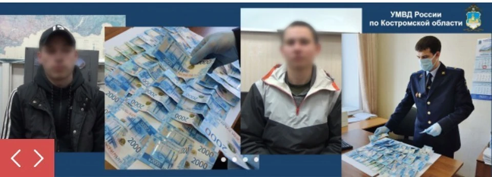 Скриншот с сайта 44.мвд.рф