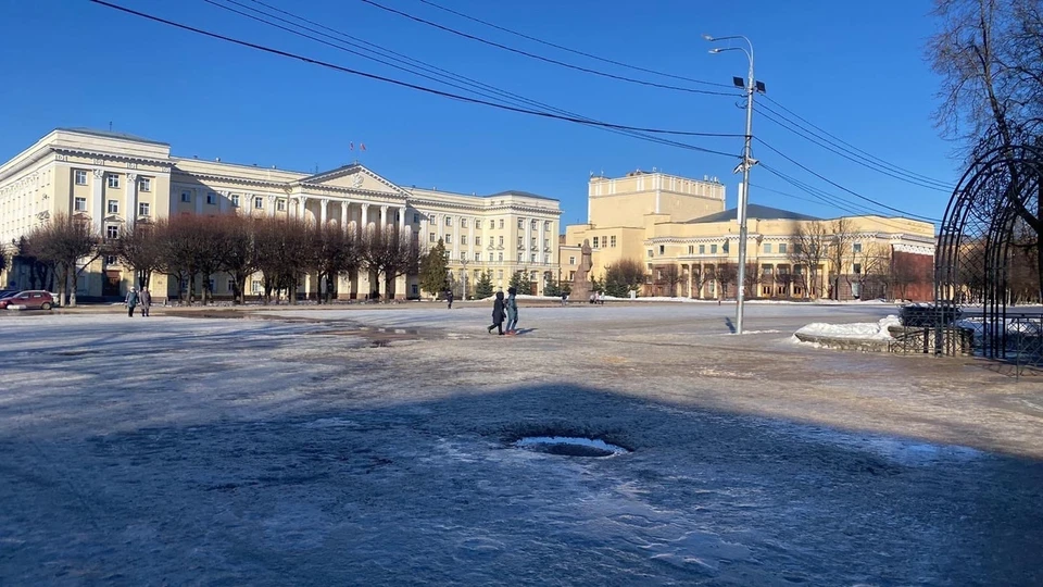 В первый день апреля температура воздуха в Смоленской области поднимется до +5.