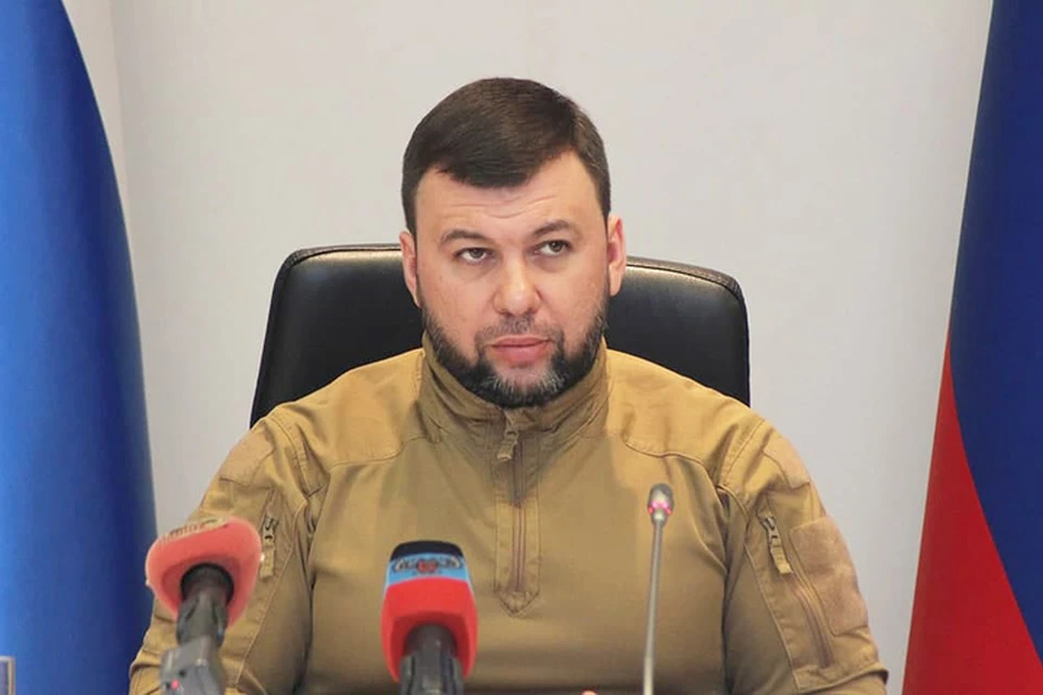 Председателем ГКО стал Глава ДНР Денис Пушилин. Фото: АГ ДНР