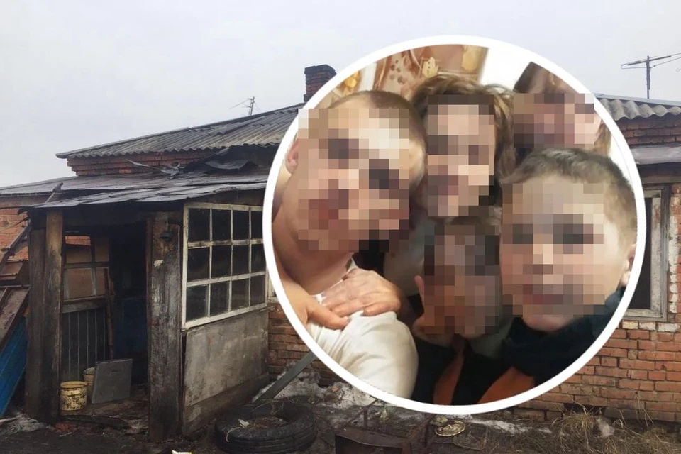 У женщины 5 детей. Фото: СК РФ по НСО/соцсети.