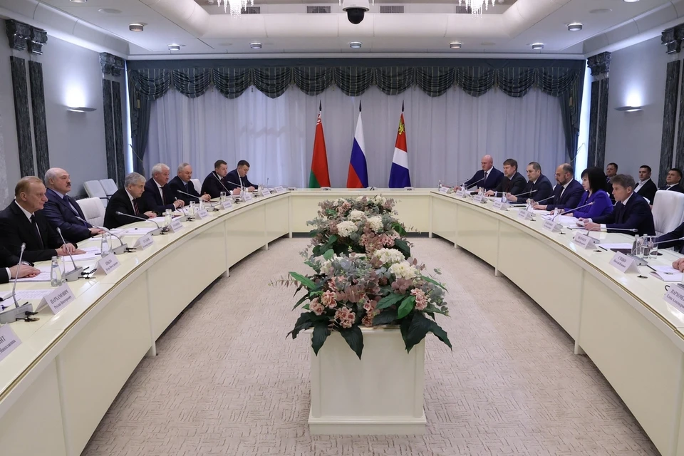 Встреча в «Доме переговоров». Фото: администрация президента Республики Беларусь