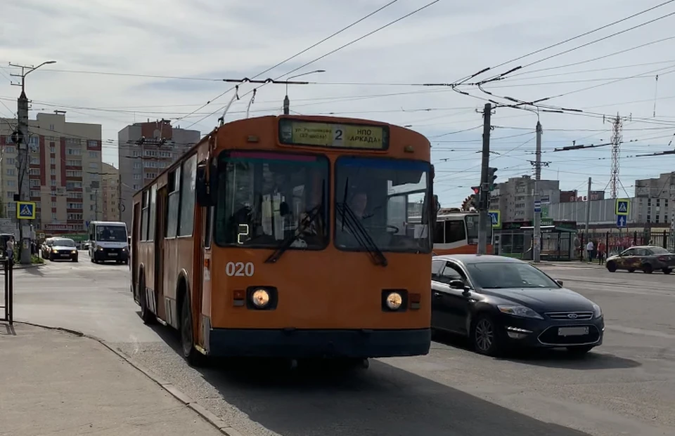 В Смоленске на неделю прекратят движение троллейбусов по улице Рыленкова.