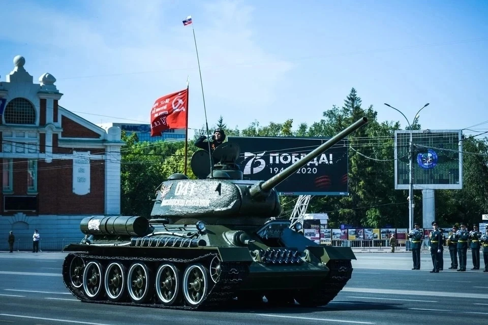 В параде на День Победы в Новосибирске примут участие более двух тысяч человек.