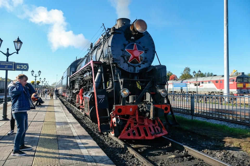Ретро поезд в карелию из санкт петербурга