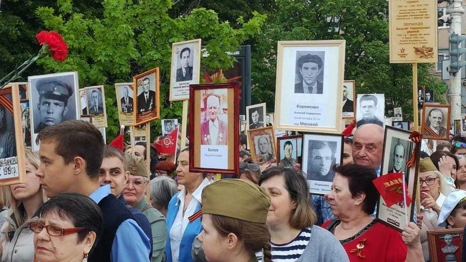 В обычном формате "Бессмертный полк" в Воронеже не проходил с 2019 года.