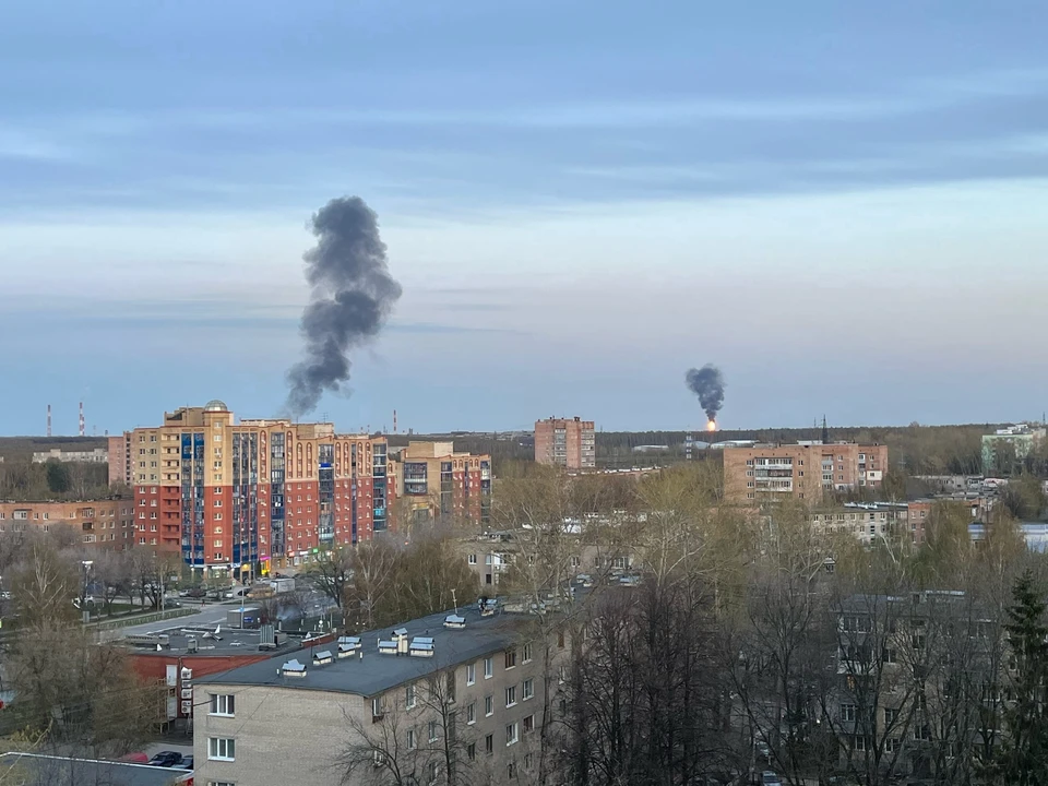 На рязанском нефтезаводе снова произошел пожар. Фото: Екатерина АБОРИНА | vk.com/rzn_city.