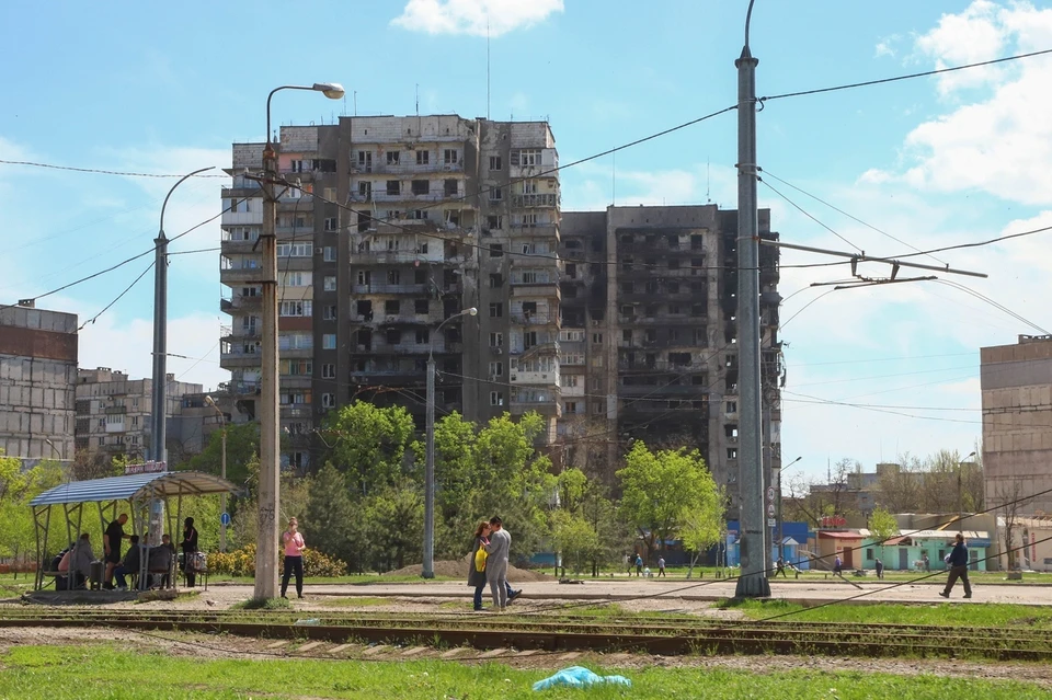 Город освобожден от украинских боевиков, остатки националистов заблокированы на территории завода "Азовсталь"