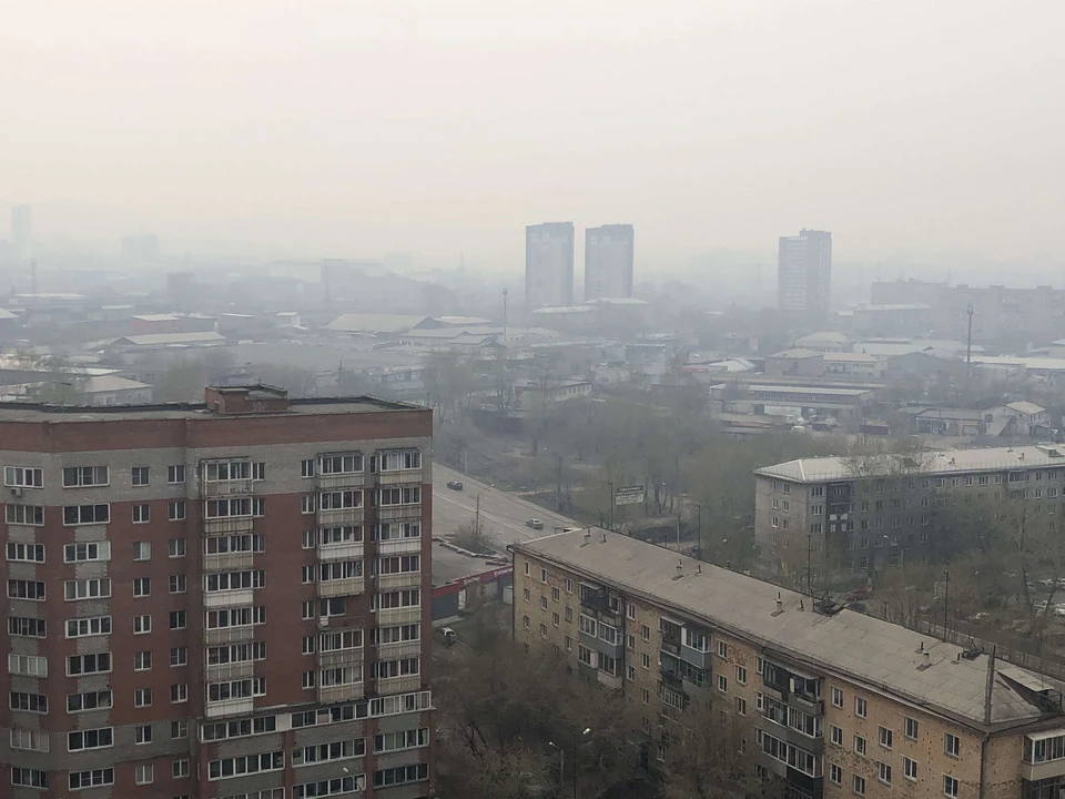 Красноярцы пожаловались на запах гари в воздухе из-за лесных пожаров