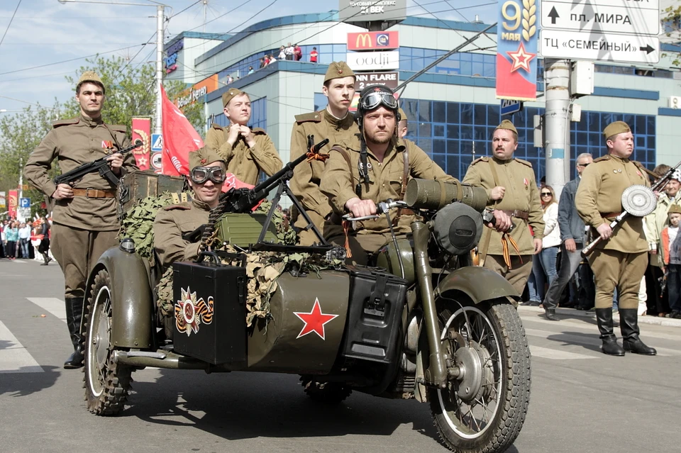 Многие улицы города в День Победы станут пешеходными. Фото: из архива КП.