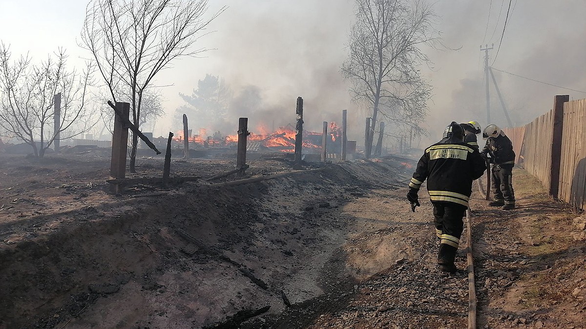 «Пробились на машинах сквозь огонь»: под Абаканом дачников вывезли из  пожара, охватившего сотни участков - KP.RU