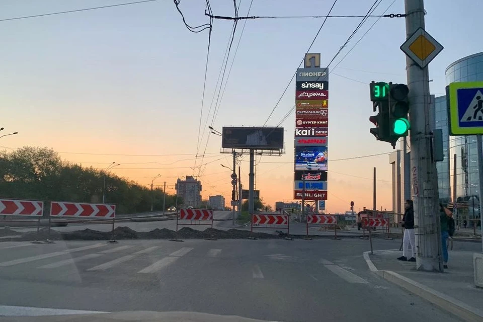 Проезд на участке регулирует полиция