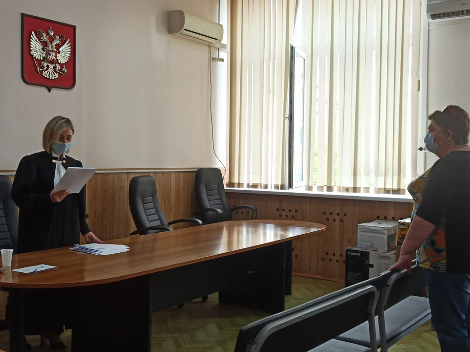 Елена Колесникова стойко выслушала приговор. Фото: пресс-служба Волгоградского областного суда