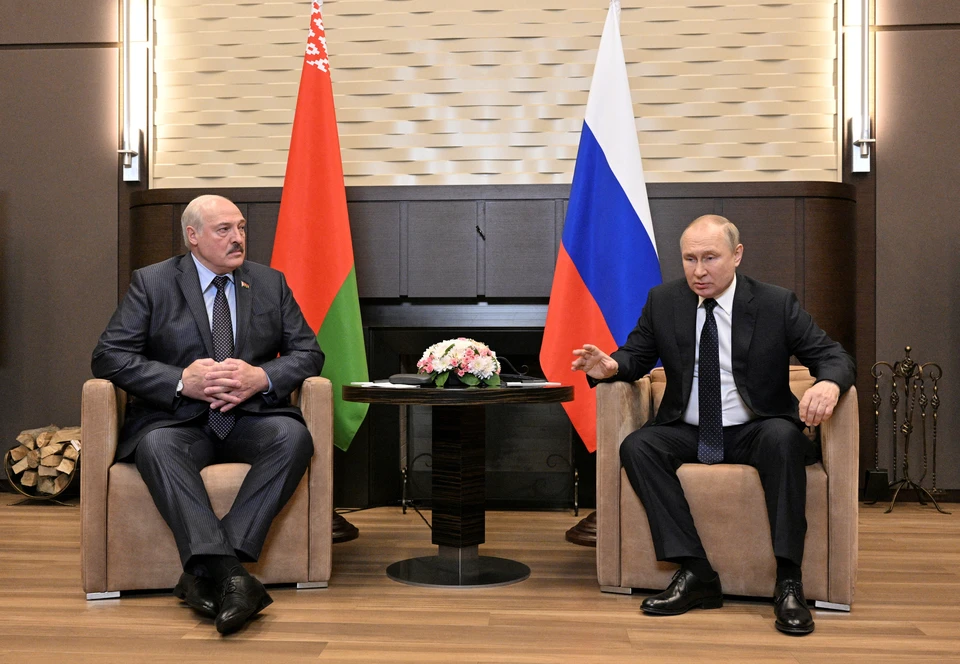 Загадочный разговор Путина и Лукашенко попал на видео