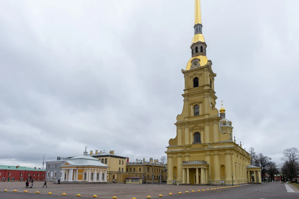 Беглов возложил цветы к надгробию Петра Первого