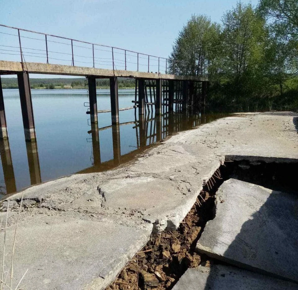 Порыва плотины на реке Сызранке в Ульяновской области не зафиксировано ФОТО телеграм-канал минприроды Ульяновской области