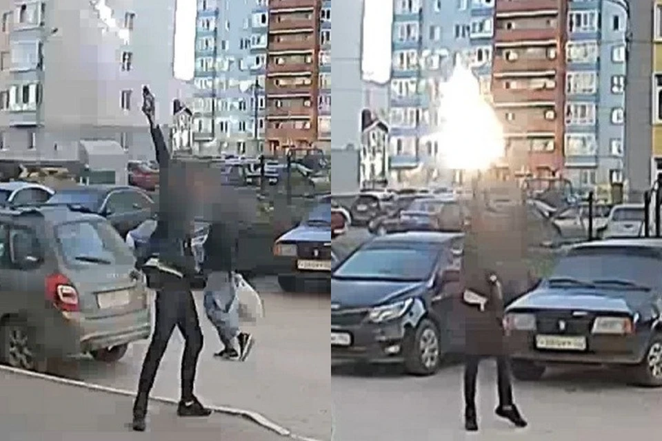 кадры с камеры наблюдения
