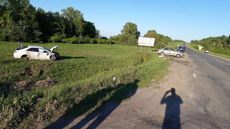 Водитель Hyundai погиб на месте аварии, также пострадали три его пассажира. Фото: ГИБДД Чувашии