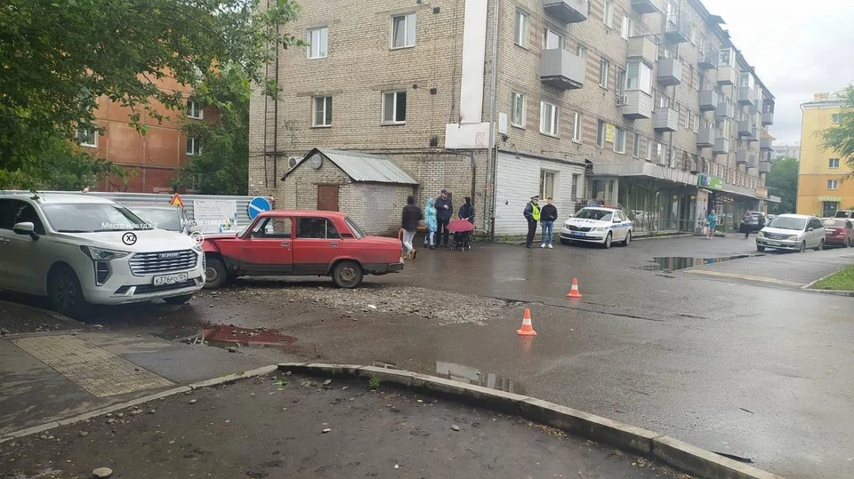 В Красноярске задержали 20-летнего виновника ДТП с пострадавшей 5-летней девочкой. Фото: МВД по Красноярскому краю