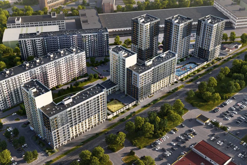 Жилой комплекс комфорт-класса Cube. Фото: пресс-служба «РСТИ».
