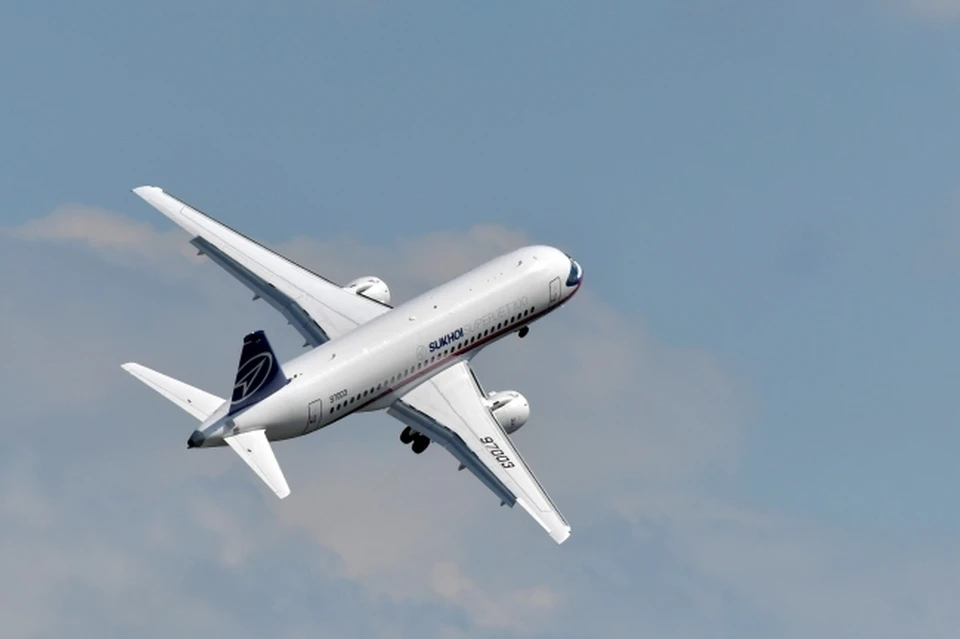 Рейсы будут выполняться на лайнере Sukhoi Superjet 100
