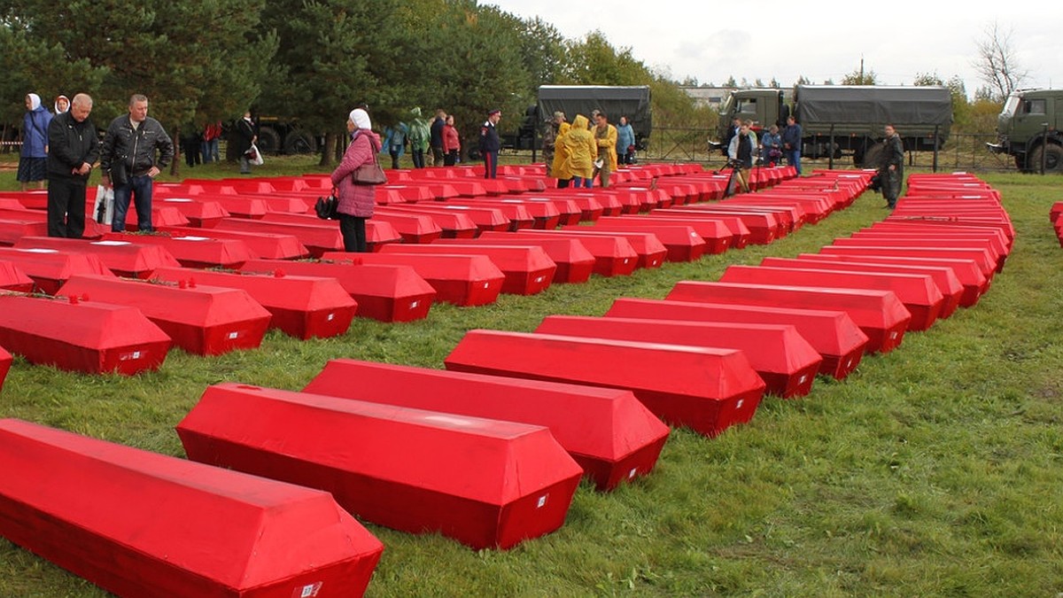 Более 1000 советских солдат, поднятых поисковиками, торжественно  перезахоронят 22 июня в Тверской области - KP.RU