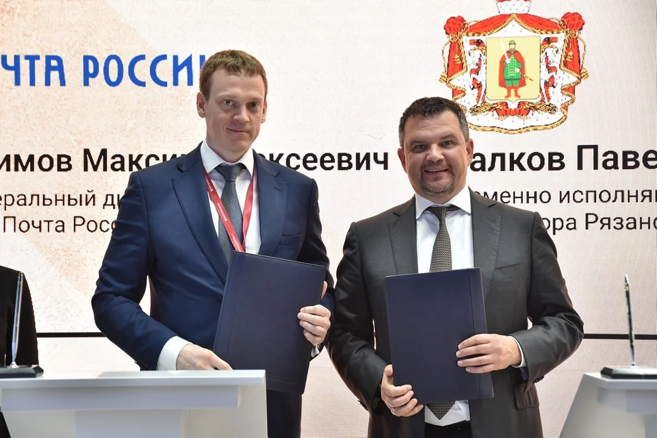 Переговоры завершились подписанием соглашения о взаимодействии. Фото: пресс-служба правительства Рязанской области.