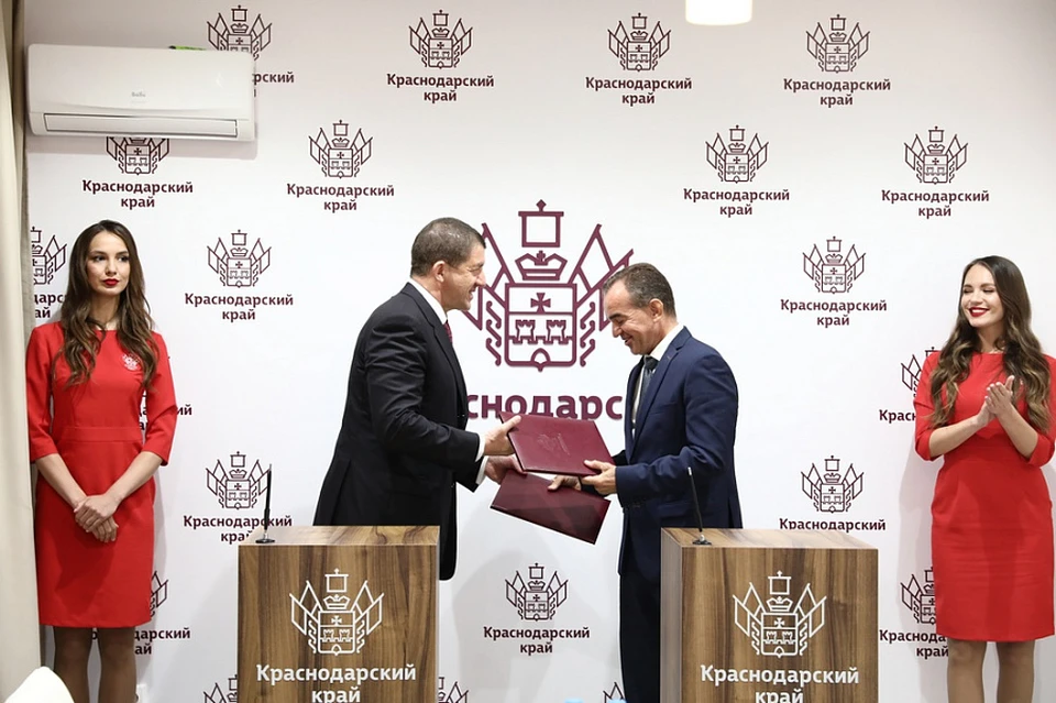 Делегация Краснодарского края заключила на ПМЭФ-22 новое соглашение. Фото: пресс-служба администрации Краснодарского края.