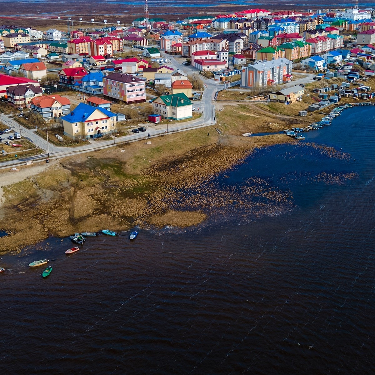 В Яр-Сале обустраивают современную набережную - KP.RU