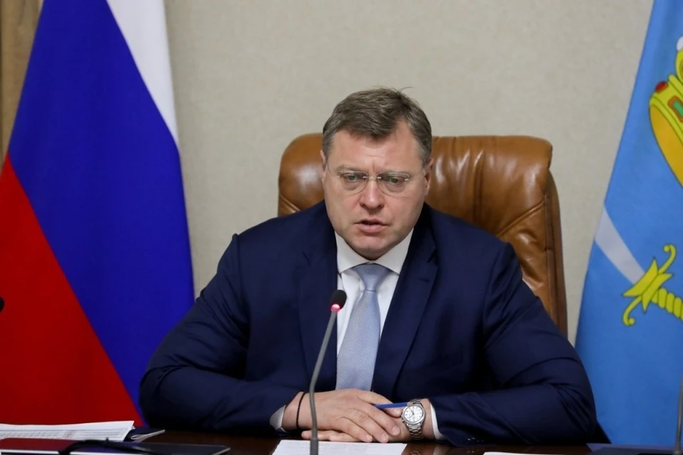 В обсуждении от Астраханской области принял участие губернатор Игорь Бабушкин