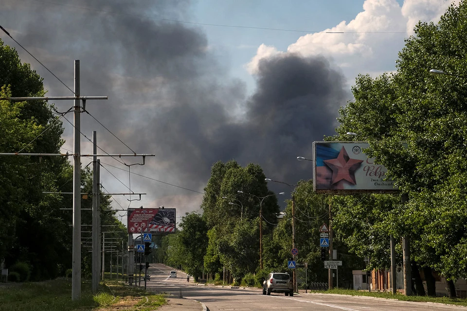 Донецк оказался под мощным артобстрелом со стороны украинской армии.