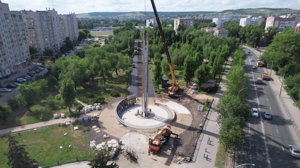 Стела в Заводском районе