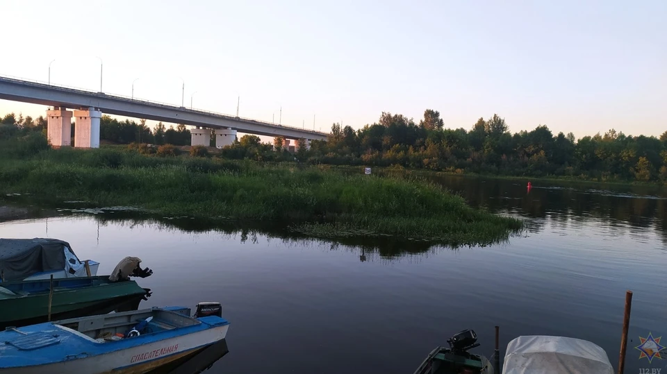 Трагедия произошла в Бобруйске на реке Березине. Фото: mogilev.mchs.gov.by