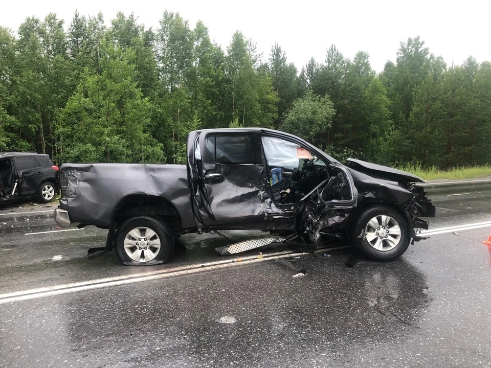 В Когалыме врезались два автомобиля «Toyota»: есть пострадавшие Фото: УГИБДД России по ХМАО-Югре