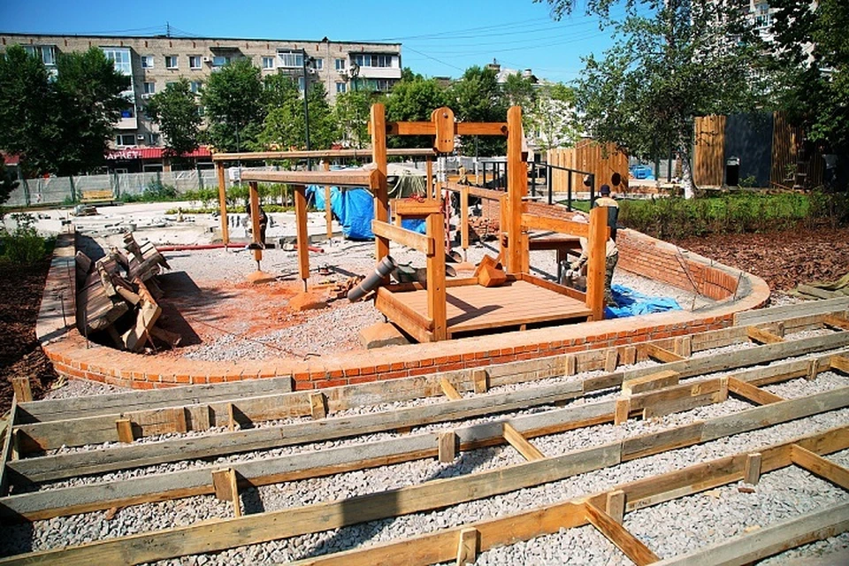 Площадь Блюхера отремонтируют в ближайший месяц в Хабаровске