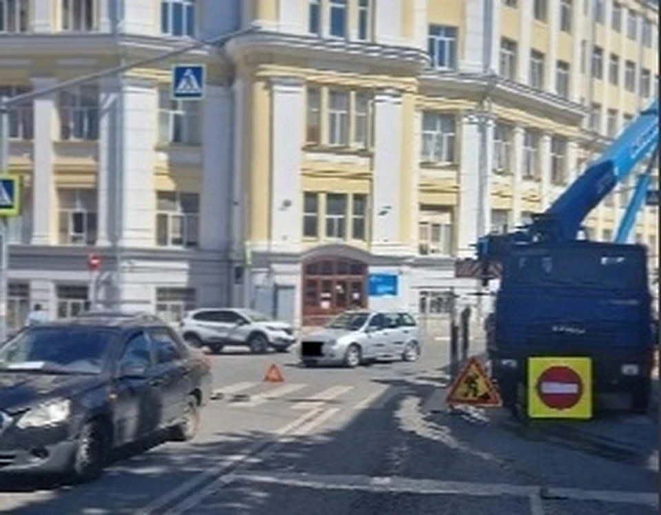Водитель сбил девушку при повороте. Фото: ГУ МВД России по Самарской области