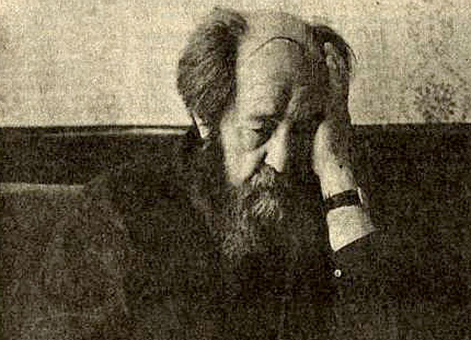 Александр Солженицын в Перми. Фото: Пермский ГАСПИ.