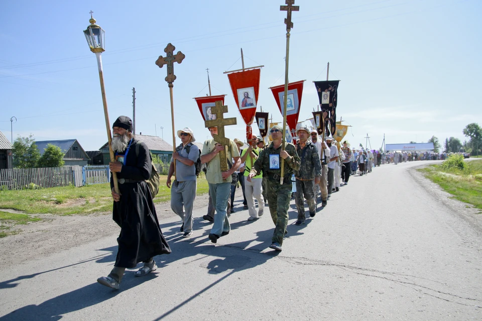 Крестный ход в Коробейниково