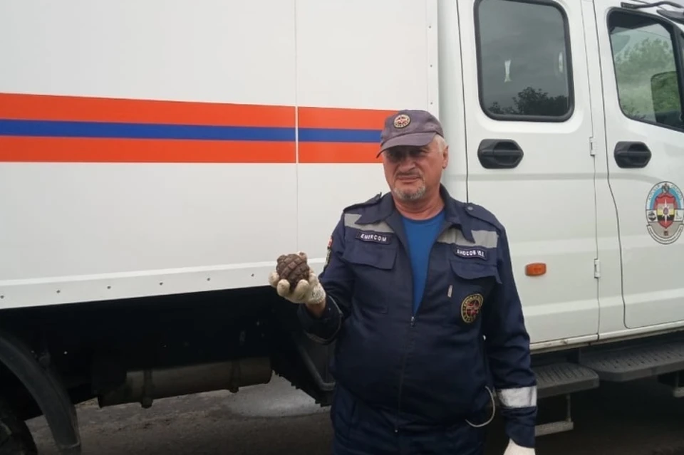 Взрывоопасный предмет обнаружили в деревне Верхнее Гуторово