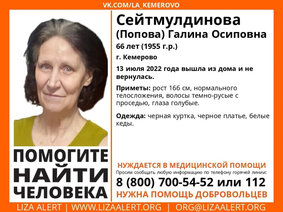 Фото: Лиза Алерт Кузбасс