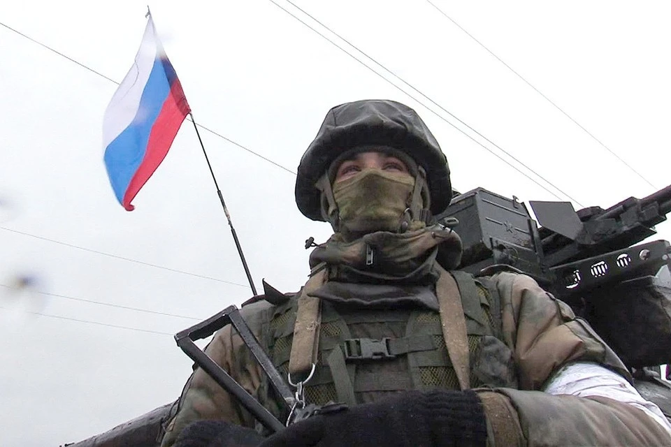 Минобороны РФ показало видео работы спецназа по выявлению замаскированных позиций ВСУ